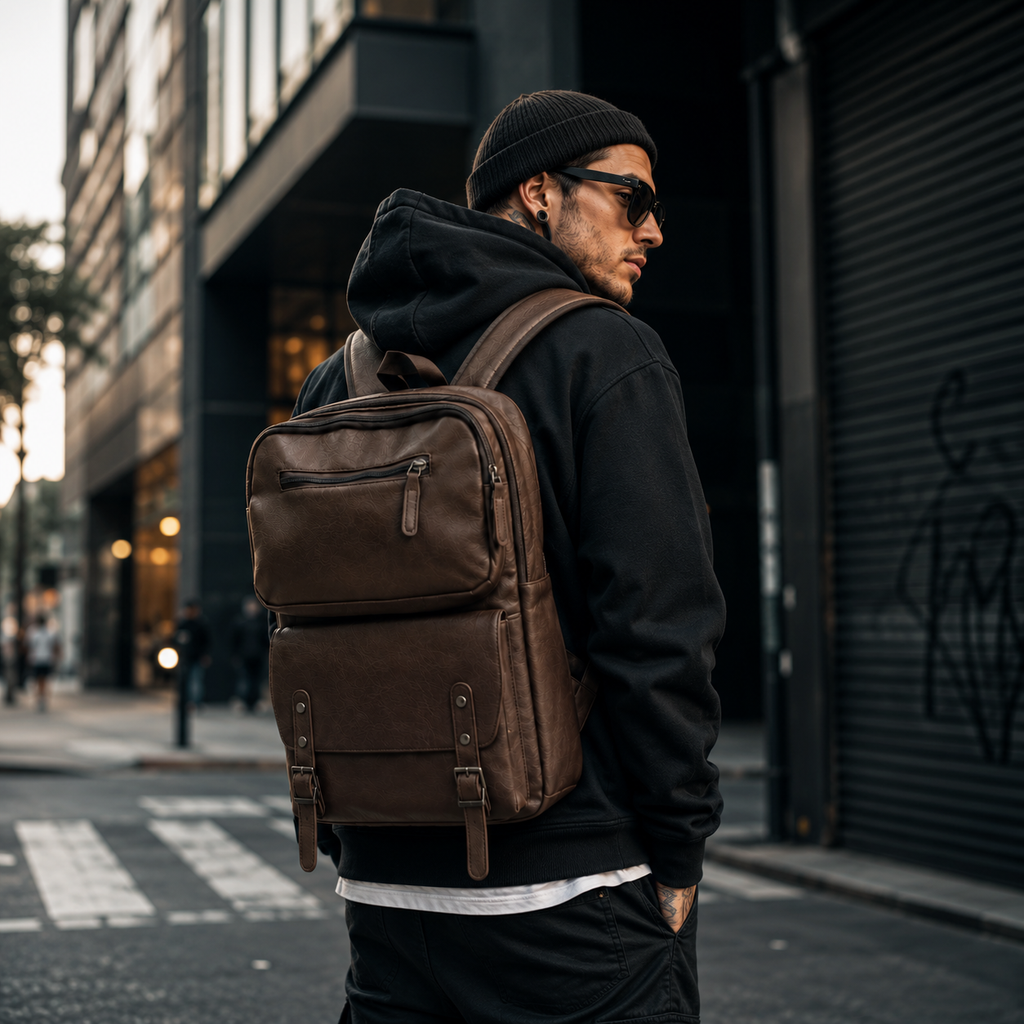 Mochila Lead Marrón